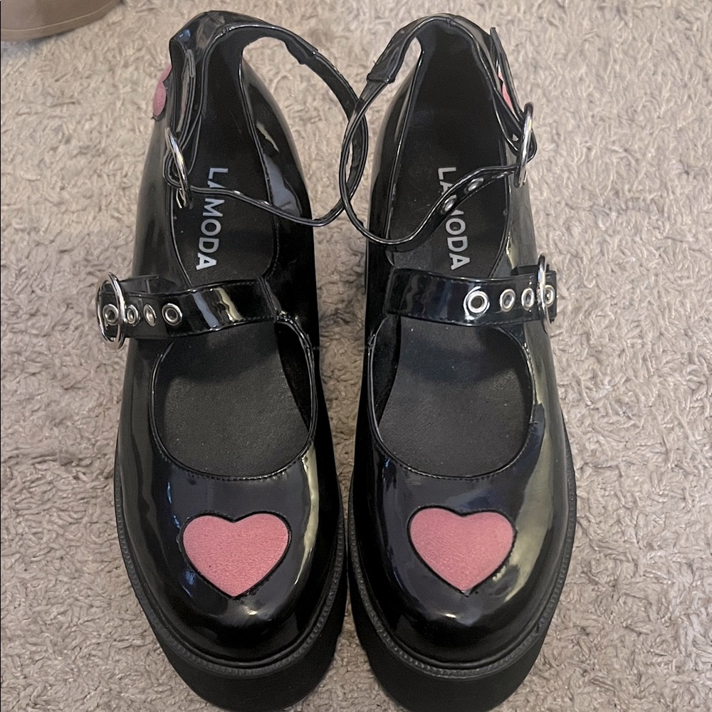 ROSEY LOVE CHUNKY MARY JANE SHOES